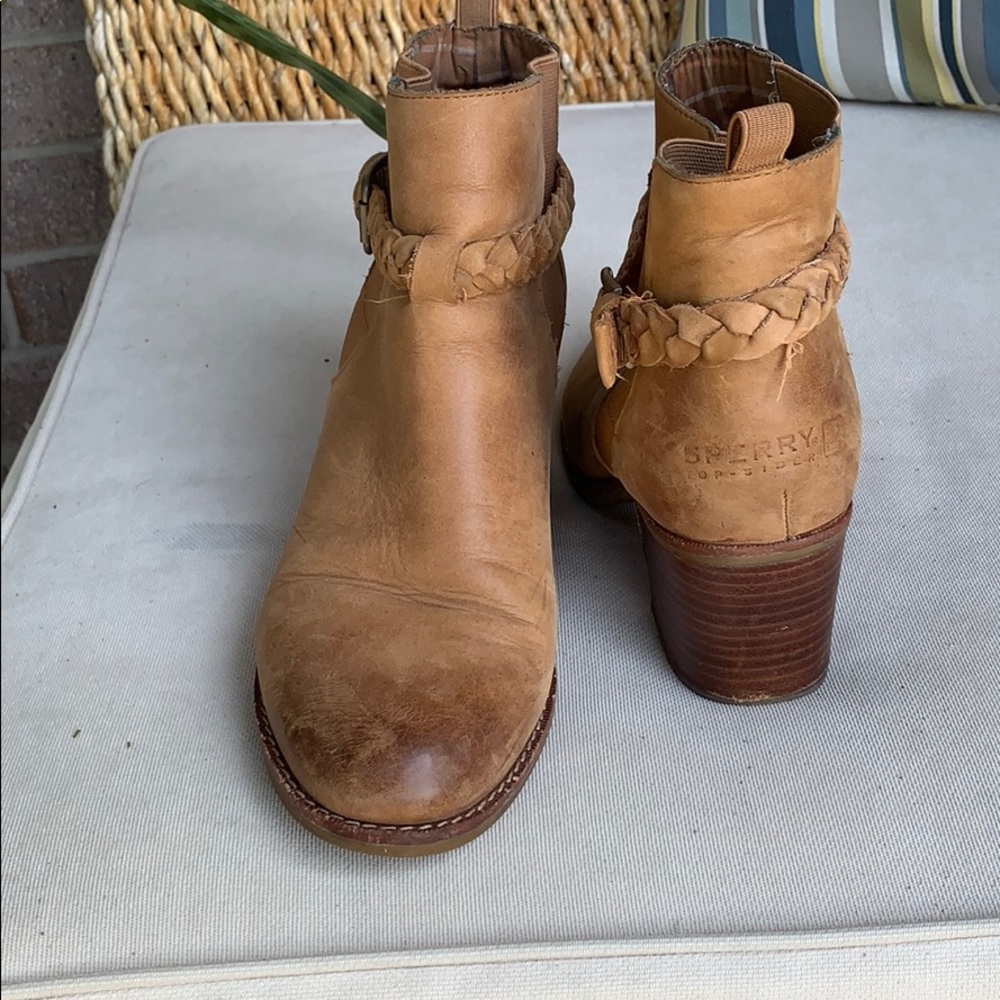 Sperry Heeled Booties